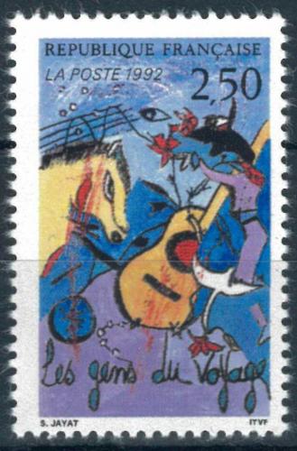 Poštovní známka Francie 1992 Cikáni Mi# 2932