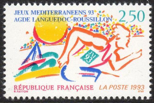 Poštovní známka Francie 1993 Støedomoøské hry Mi# 2941