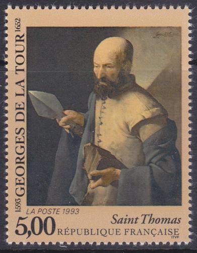 Poštovní známka Francie 1993 Umìní, Georges de La Tour Mi# 2973