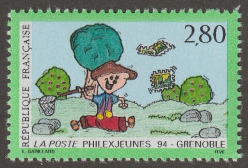 Poštovní známka Francie 1994 Výstava PHILEXJEUNES ’94 Mi# 3020