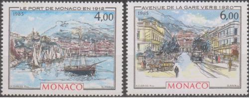 Poštovní známky Monako 1985 Monte Carlo Mi# 1713-14 Kat 6€