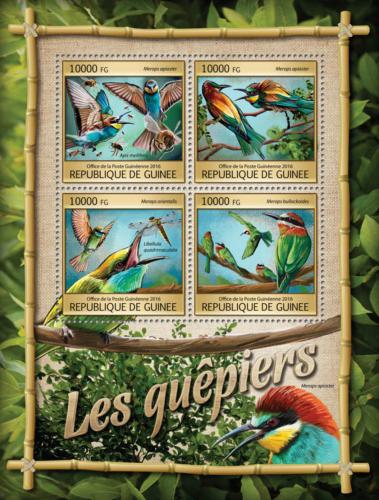 Poštovní známky Guinea 2016 Vlhy Mi# 11816-19 Kat 16€