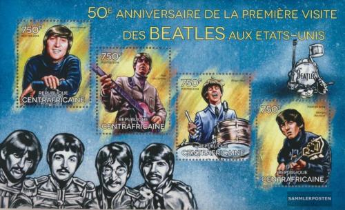 Poštovní známky SAR 2014 The Beatles Mi# 4775-78 Kat 14€