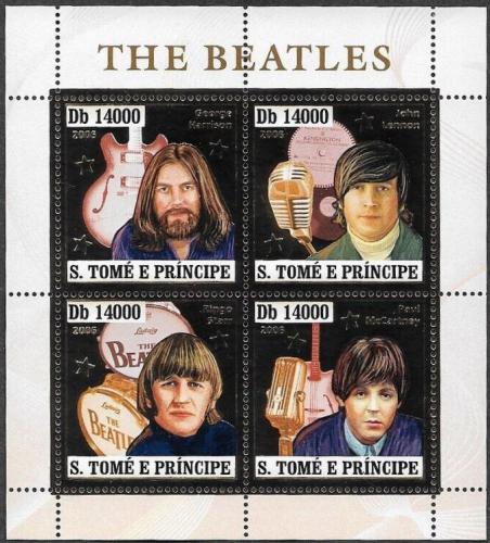 Poštovní známky Svatý Tomáš 2006 The Beatles Mi# 2938-41 Kat 16€