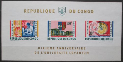 Poštovní známky Kongo Dem., Zair 1964 Univerzita Lovanium Mi# Block 3 Kat 7.50€