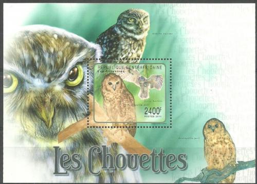 Poštovní známka SAR 2011 Sovy Mi# Block 716 Kat 9.50€