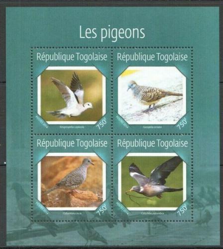 Poštovní známky Togo 2014 Holubi Mi# 6285-88 Kat 12€