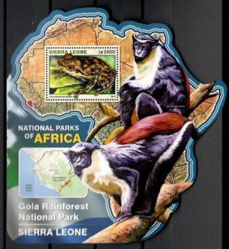 Poštovní známka Sierra Leone 2016 NP Gola, Sierra Leone Mi# Block 985 Kat 11€