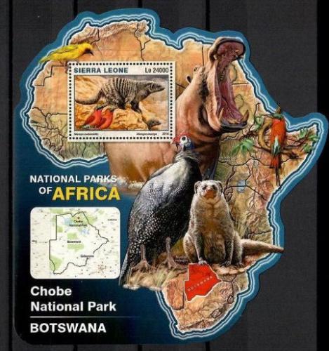 Poštovní známka Sierra Leone 2016 NP Chobe, Botswana Mi# Block 977 Kat 11€