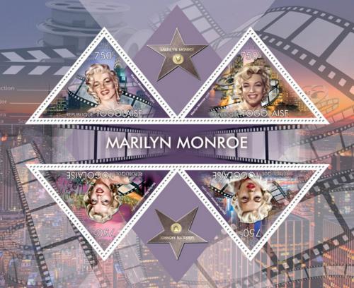 Poštovní známky Togo 2006 Marilyn Monroe Mi# Block 570 Kat 16€