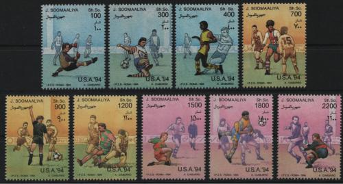 Poštovní známky Somálsko 1994 MS ve fotbale TOP SET Mi# 511-19 Kat 26€