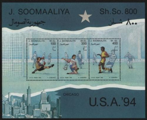 Poštovní známky Somálsko 1994 MS ve fotbale Mi# Block 30