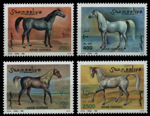 Poštovní známky Somálsko 1996 Konì Mi# 588-91 Kat 11€