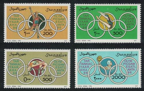 Poštovní známky Somálsko 1996 LOH Atlanta Mi# 592-95 Kat 11€