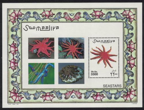 Poštovní známky Somálsko 2001 Moøské hvìzdice Mi# Block 80 Kat 12€