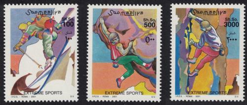 Poštovní známky Somálsko 2001 Extrémní sporty Mi# 911-13 Kat 15€