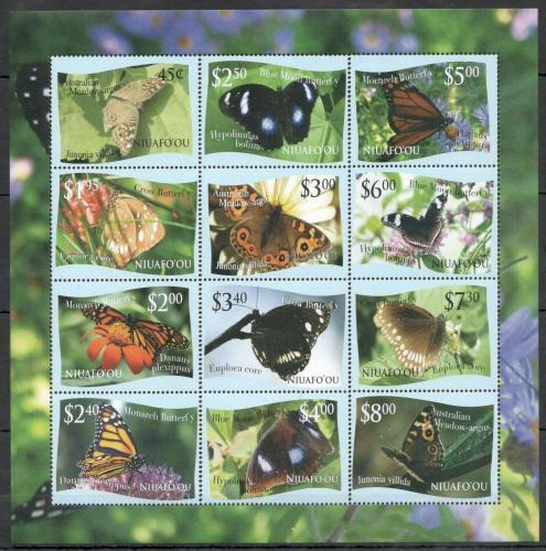 Poštovní známky Tonga Niuafo´ou 2012 Motýli TOP SET Mi# 457-68 Bogen Kat 50€