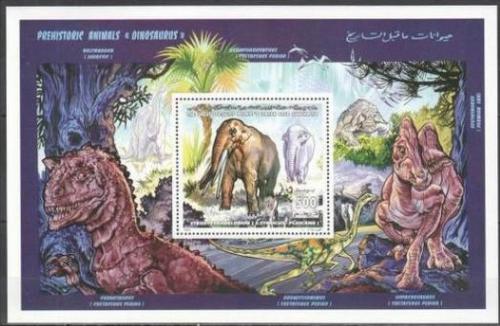 Poštovní známka Libye 1995 Dinosauøi Mi# Block 141