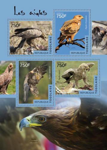 Poštovní známky Togo 2014 Orli Mi# 6126-29 Kat 12€