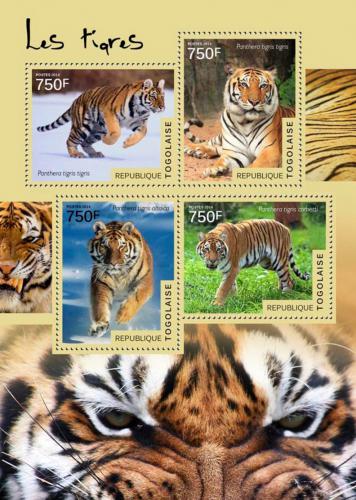 Poštovní známky Togo 2014 Tygøi Mi# 6156-59 Kat 12€