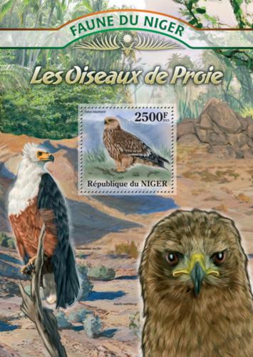 Poštovní známka Niger 2013 Dravci Mi# Block 154 Kat 10€