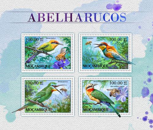 Poštovní známky Mosambik 2016 Vlhy Mi# 8919-22 Kat 22€