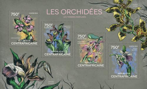 Poštovní známky SAR 2014 Orchideje Mi# 4740-43 Kat 14€