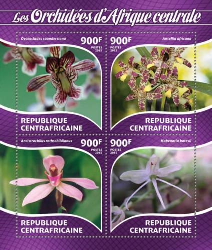 Poštovní známky SAR 2015 Orchideje Mi# 5400-03 Kat 16€