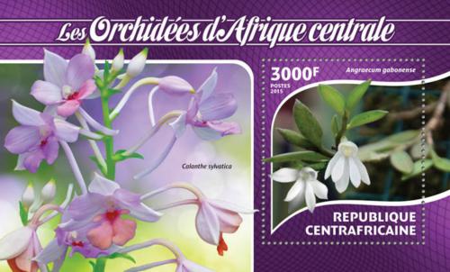Poštovní známka SAR 2015 Orchideje Mi# Block 1297 Kat 14€