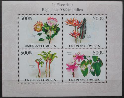 Poštovní známky Komory 2010 Flóra Indického oceánu Mi# 2657-60 Kat 12€