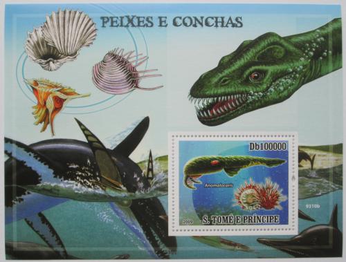 Poštovní známka Svatý Tomáš 2008 Mušle Mi# 3781-84 Kat 10€