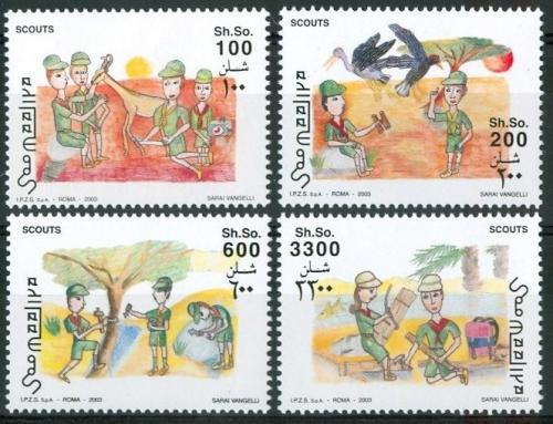 Poštovní známky Somálsko 2003 Skauting TOP SET Mi# N/N Vysoký Kat