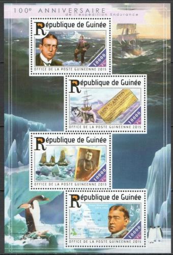 Poštovní známky Guinea 2015 Plachetnice Mi# 11103-06 Kat 16€