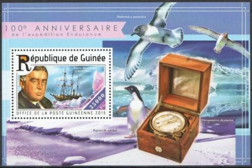 Poštovní známka Guinea 2015 Plachetnice Mi# Block 2516 Kat 14€