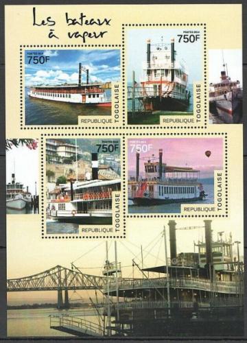 Poštovní známky Togo 2014 Parníky Mi# 6176-79 Kat 12€