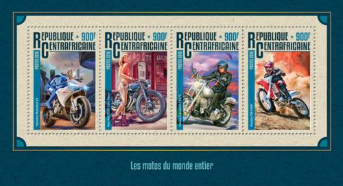 Poštovní známky SAR 2016 Motocykly Mi# 6155-58 Kat 16€