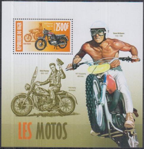 Poštovní známka Niger 2013 Motocykly Mi# Block 203 Kat 10€