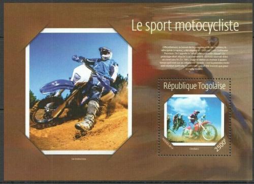 Poštovní známka Togo 2014 Motocyklové závody Mi# Block 1081 Kat 10€