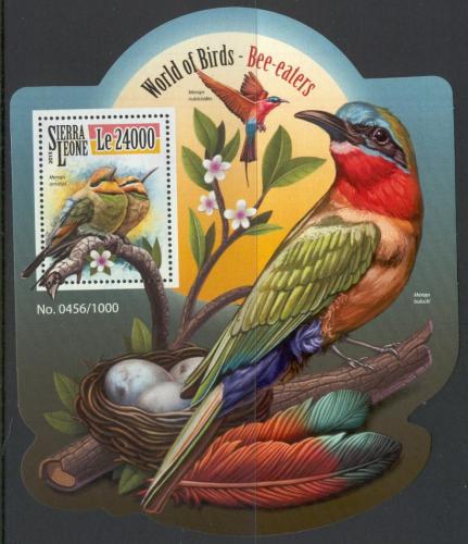 Poštovní známka Sierra Leone 2015 Vlhy Mi# Block 838 Kat 11€