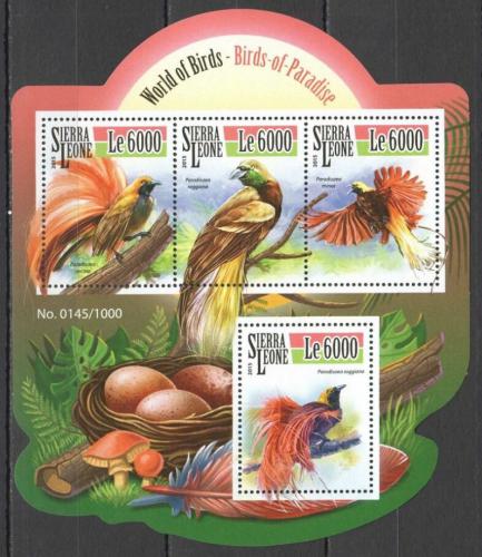 Poštovní známky Sierra Leone 2015 Rajky Mi# 6544-47 Kat 11€