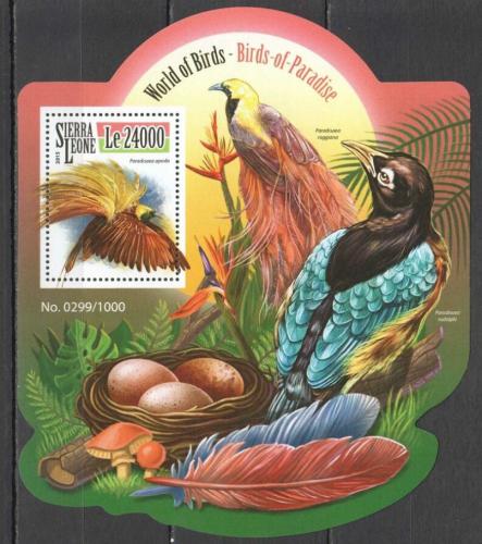 Poštovní známka Sierra Leone 2015 Rajky Mi# Block 843 Kat 11€