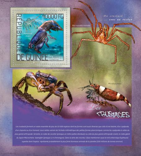 Poštovní známka Guinea 2014 Korýši Mi# Block 2352 Kat 16€