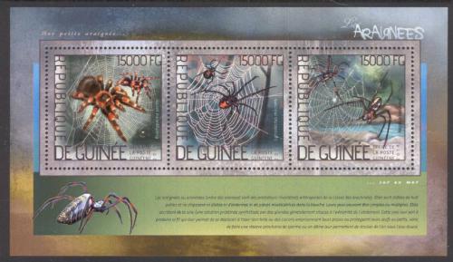 Poštovní známka Guinea 2014 Pavouci Mi# Block 2354 Kat 16€