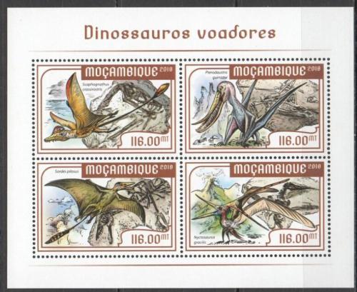 Poštovní známky Mosambik 2018 Dinosauøi Mi# 9359-62 Kat 26€