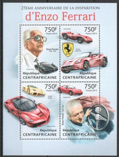 Poštovní známky SAR 2013 Ferrari Mi# 4141-44 Kat 14€