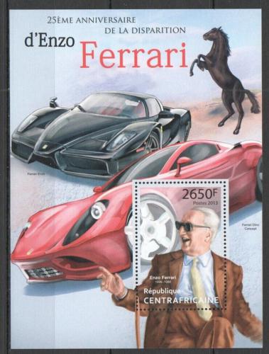 Poštovní známka SAR 2013 Ferrari Mi# Block 1042 Kat 12€