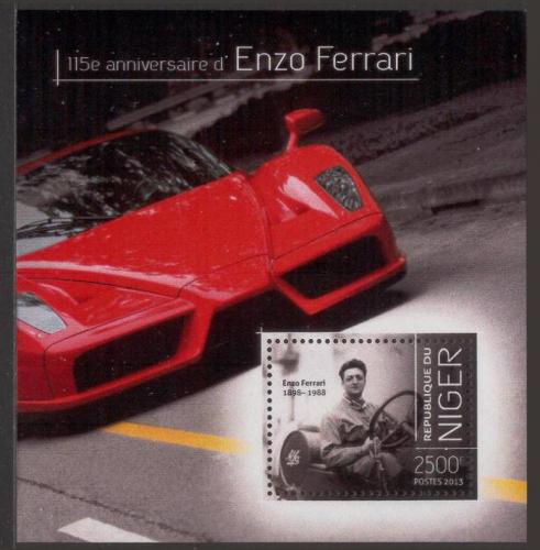 Poštovní známka Niger 2013 Ferrari Mi# Block 264 Kat 10€