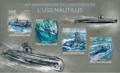 Poštovní známky SAR 2014 Ponorky Mi# 4845-48 Kat 16€