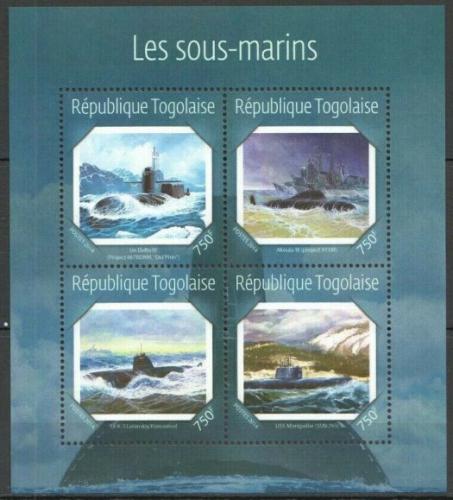 Poštovní známky Togo 2014 Ponorky Mi# 6299-6302 Kat 12€