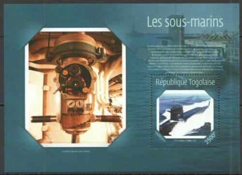 Poštovní známka Togo 2014 Ponorky Mi# Block 1078 Kat 10€
